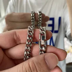 Men's Geometric Chain Choker