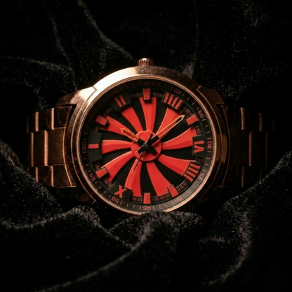 Vilante Copper Blaze - Red Dial Luxury Watch for Men